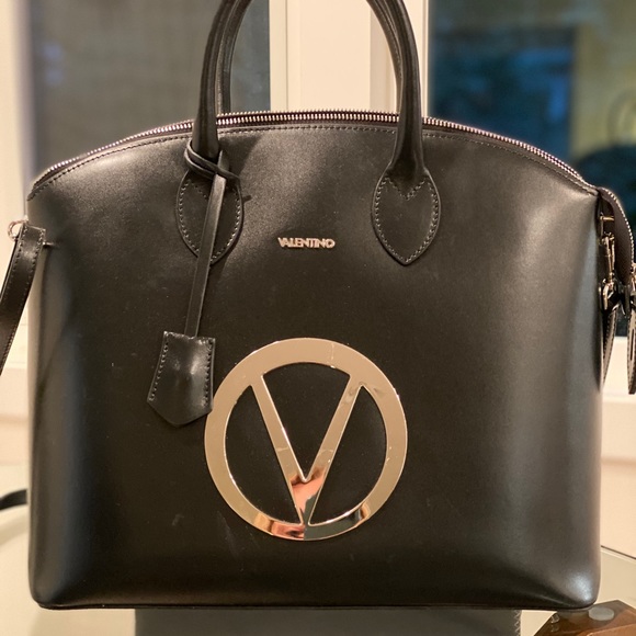 Mario Valentino Handbags - Valentino by Mario Valentino - Large Black Satchel